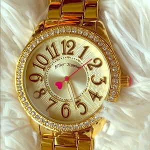 Betsey Johnson Gold Color Watch